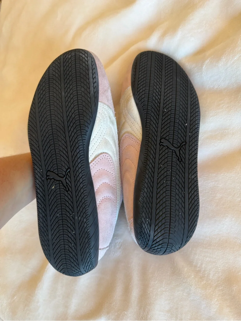 Light Pink Puma Sneakers